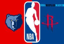 Houston Rockets vs Memphis Grizzlies full match replay basket ball