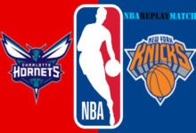 New York Knicks vs Charlotte Hornets full match replay basket ball