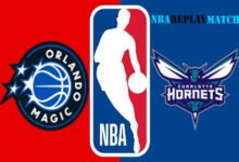 Orlando Magic vs Charlotte Hornets full match replay basket ball