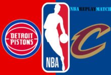 Detroit Pistons vs Cleveland Cavaliers full match replay basket ball