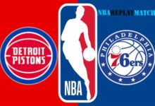 Philadelphia 76ers vs Detroit Pistons full match replay nba