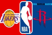 Los Angeles Lakers vs Houston Rockets full match replay basket ball