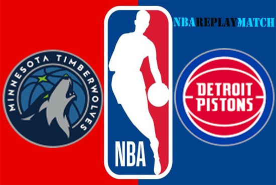 Detroit Pistons vs Minnesota Timberwolves full match replay nba