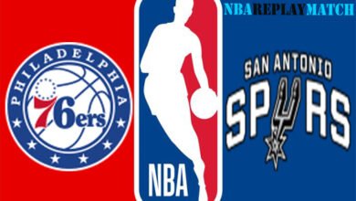 San Antonio Spurs vs Philadelphia 76ers full match replay nba
