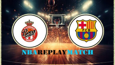 AS Monaco vs Barcelona full match replay nba