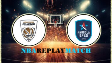 BC Dubai vs Anadolu Efes full match replay nba