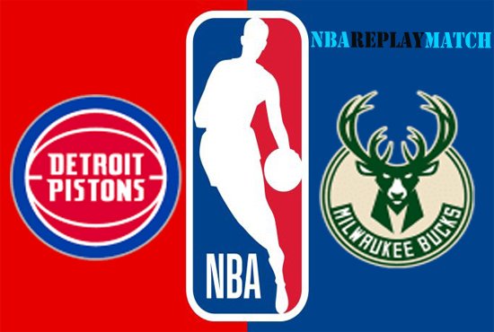 Detroit Pistons vs Milwaukee Bucks full match replay nba