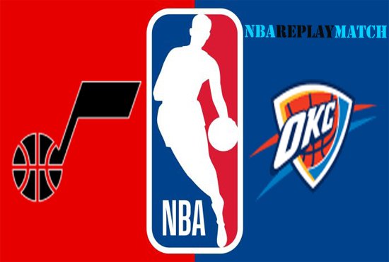 Oklahoma City Thunder vs Utah Jazz full match replay nba