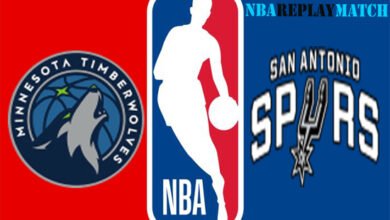 San Antonio Spurs vs Minnesota Timberwolves full match replay basket ball